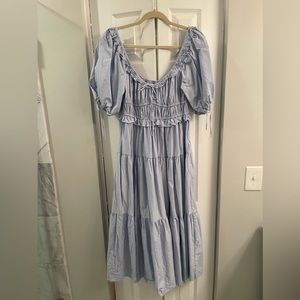 En Saison Tiered Midi Dress S